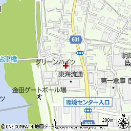 神奈川県厚木市金田827-6周辺の地図