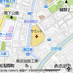 はま寿司サミット横浜岡野店周辺の地図