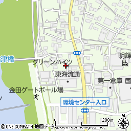 神奈川県厚木市金田827周辺の地図