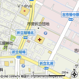カネスエ岐大前店周辺の地図