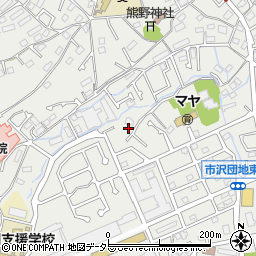 神奈川県横浜市旭区市沢町872-3周辺の地図