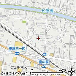 島根県松江市東津田町507-5周辺の地図