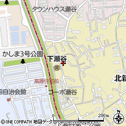 神奈川県横浜市瀬谷区北新18-16周辺の地図