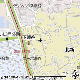神奈川県横浜市瀬谷区北新18-66周辺の地図