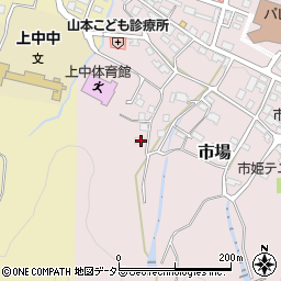 福井県三方上中郡若狭町市場13-28周辺の地図