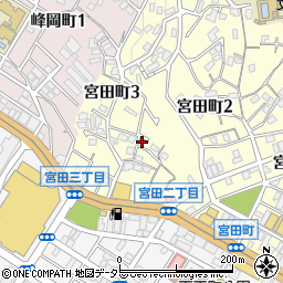 神奈川県横浜市保土ケ谷区宮田町2丁目176周辺の地図
