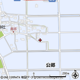 岐阜県揖斐郡大野町公郷668-1周辺の地図