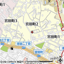 神奈川県横浜市保土ケ谷区宮田町2丁目7周辺の地図