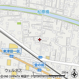島根県松江市東津田町503周辺の地図