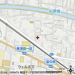 島根県松江市東津田町507-2周辺の地図