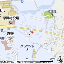 山梨中央銀行忍野支店周辺の地図
