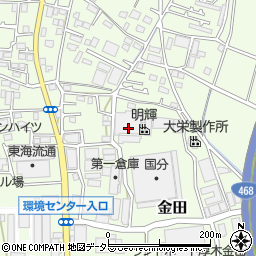 神奈川県厚木市金田800周辺の地図
