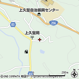 長野県飯田市上久堅4087周辺の地図
