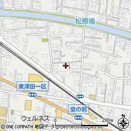島根県松江市東津田町508周辺の地図