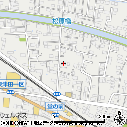 島根県松江市東津田町551周辺の地図