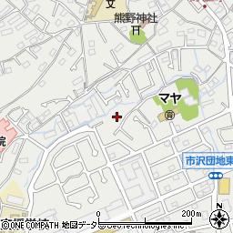 神奈川県横浜市旭区市沢町872-2周辺の地図