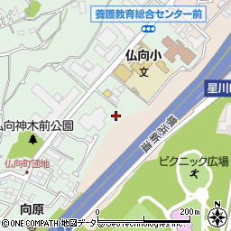 神奈川県横浜市保土ケ谷区仏向町885周辺の地図