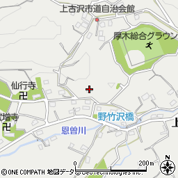 神奈川県厚木市上古沢1396周辺の地図