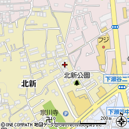 神奈川県横浜市瀬谷区北新23周辺の地図