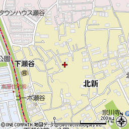 神奈川県横浜市瀬谷区北新19-48周辺の地図