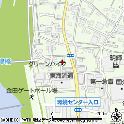 神奈川県厚木市金田823周辺の地図