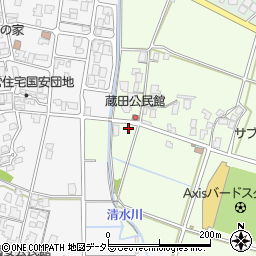 鳥取県鳥取市蔵田404周辺の地図