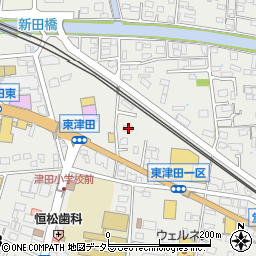 島根県松江市東津田町462周辺の地図