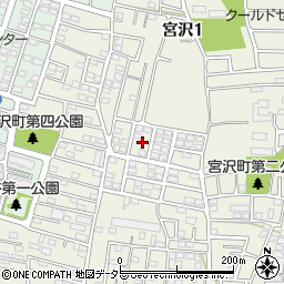 神奈川県横浜市瀬谷区宮沢1丁目50周辺の地図
