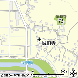 岐阜県岐阜市城田寺2766周辺の地図