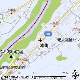 岐阜県可児市兼山本町周辺の地図