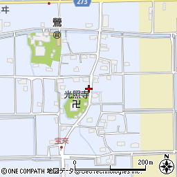 岐阜県揖斐郡大野町公郷758-1周辺の地図