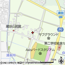 鳥取県鳥取市蔵田154周辺の地図