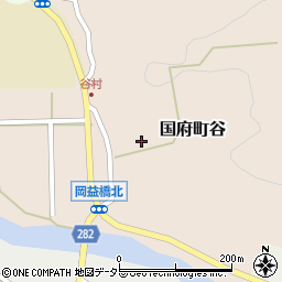 鳥取県鳥取市国府町谷112周辺の地図
