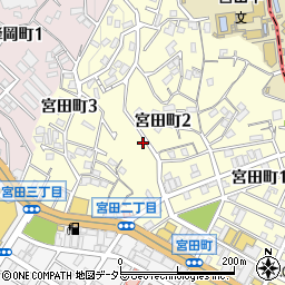 神奈川県横浜市保土ケ谷区宮田町2丁目173周辺の地図
