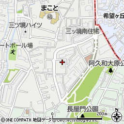 神奈川県横浜市瀬谷区三ツ境83-17周辺の地図