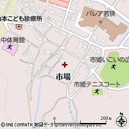 福井県三方上中郡若狭町市場11周辺の地図