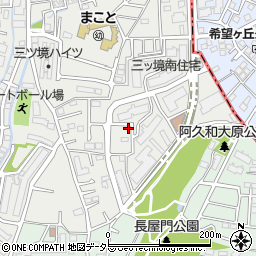 神奈川県横浜市瀬谷区三ツ境83-18周辺の地図