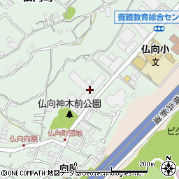 神奈川県横浜市保土ケ谷区仏向町845-18周辺の地図