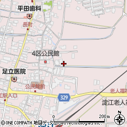 鳥取県米子市淀江町淀江471周辺の地図