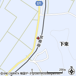 京都府舞鶴市下東653周辺の地図