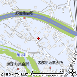 岐阜県恵那市大井町1483周辺の地図