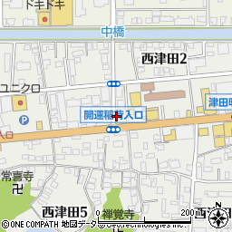 来来亭 松江店周辺の地図