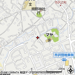 神奈川県横浜市旭区市沢町872-4周辺の地図