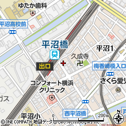 株式会社三共消毒　神奈川支店周辺の地図