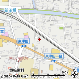 島根県松江市東津田町461周辺の地図