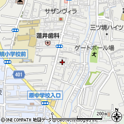 神奈川県横浜市瀬谷区三ツ境168周辺の地図