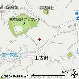 神奈川県厚木市上古沢1314周辺の地図