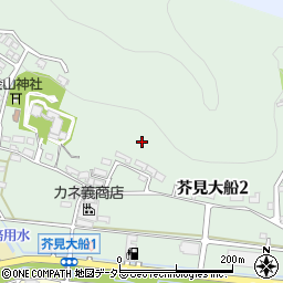 岐阜県岐阜市芥見大船周辺の地図