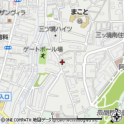 神奈川県横浜市瀬谷区三ツ境88-5周辺の地図