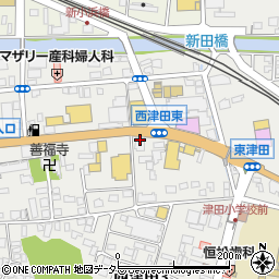 速太郎レンタカー　松江店周辺の地図
